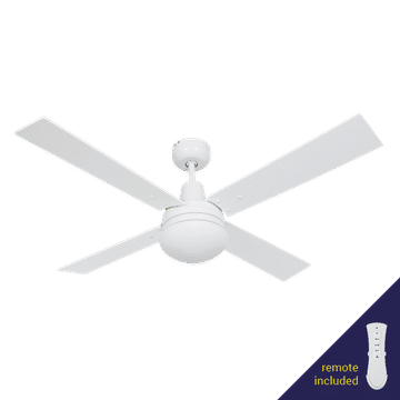 Zebbies Lighting Goshawk Ceiling Fan with Light and Remote Control