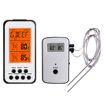 Wireless Due Probe Meat Thermometer Set