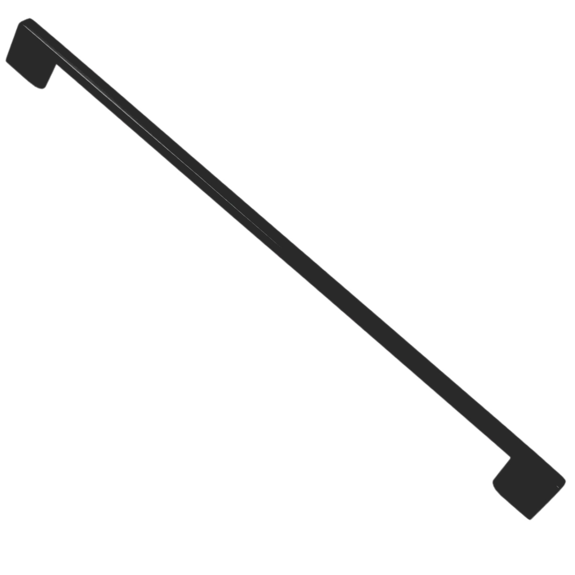 ROCO Neptune Aluminium Cupboard Handle Matt Black 192mm