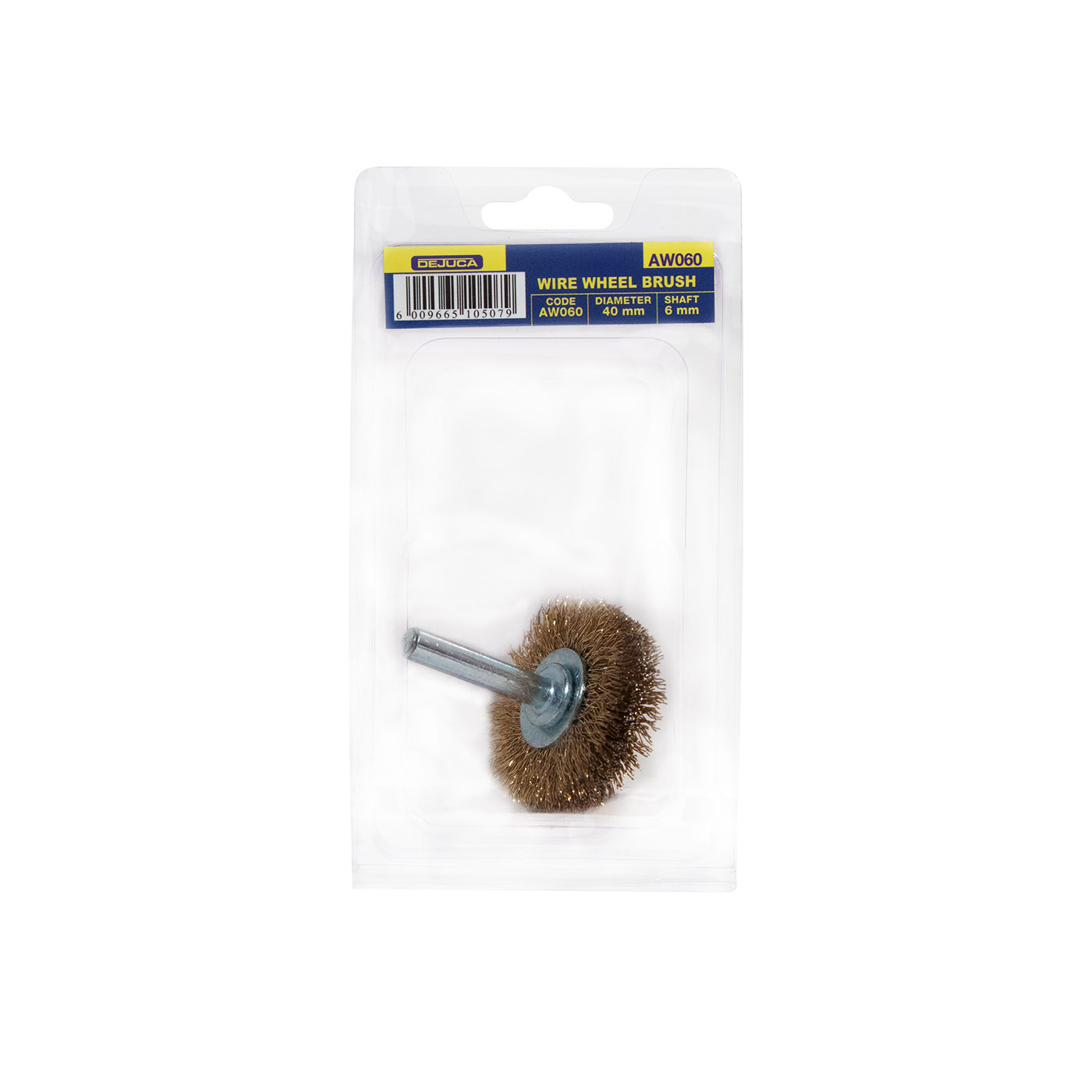 Stainless Steel Wire Cup Brush 40mm x 6mm Arbor