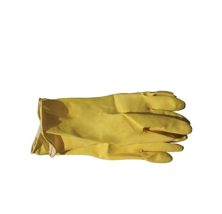 Glove Rubber H\Hold Flock Large 200mm - 2 Pack