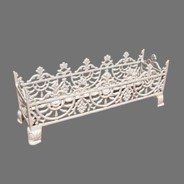 Ageless & Beautiful!  Cast Aluminium Flower Box - (22cm High x 60cm Wide x 17cm Deep)