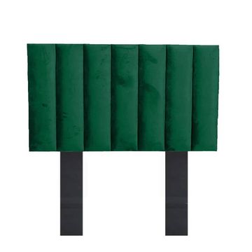 Izzy Floating/Standing Headboard - Double - Emerald Green