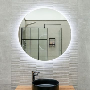 Lyla Bathroom Mirror Cool White 90cm