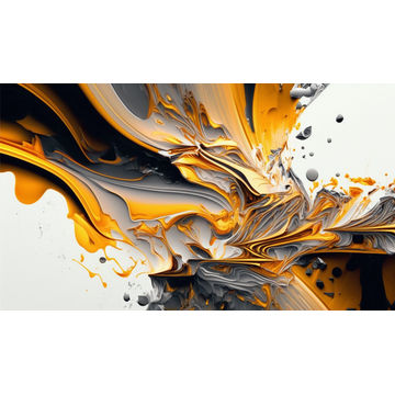 Canvas Wall Art - Acrylic Abstract Painting - B1547 - [120 x 80 cm]