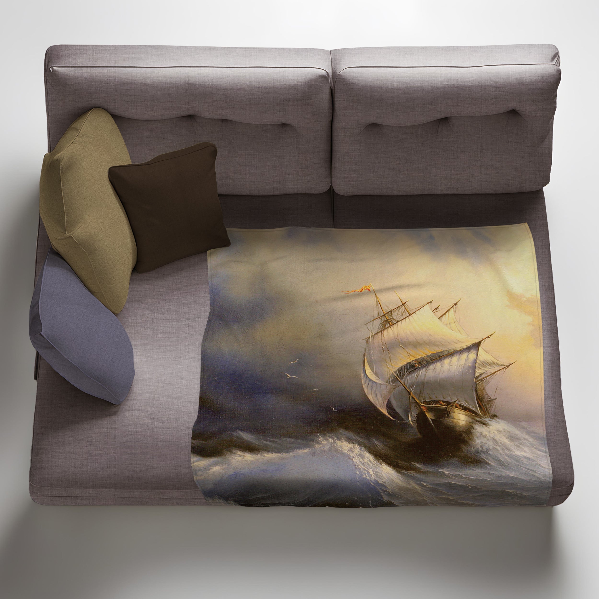 Sailing Ship Fleece
