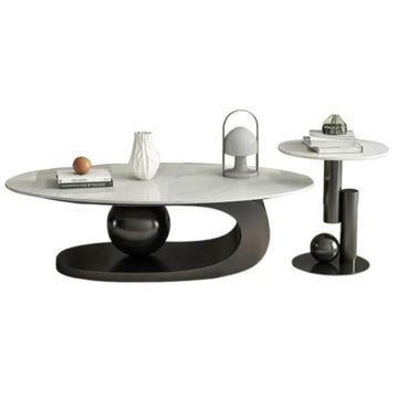 Nu Dekor - Denzy Coffee & Side Table Set - Black