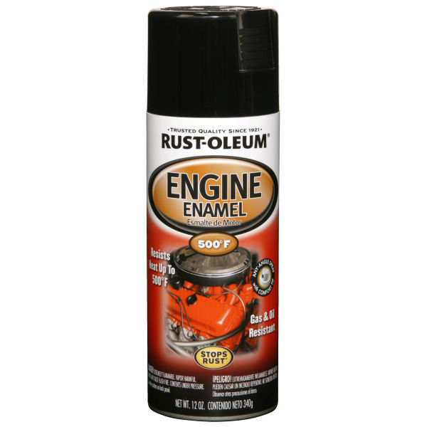 ENGINE ENAMEL GLOSS BLACK