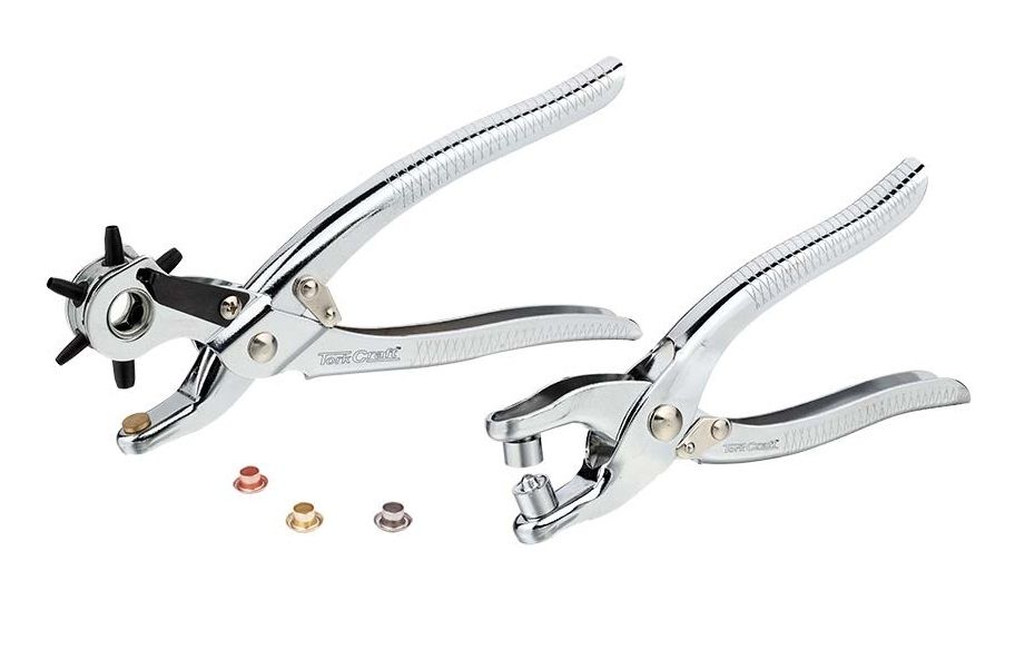 Tork Craft Leather Hole Punch & Grommet Setting Tool Kit