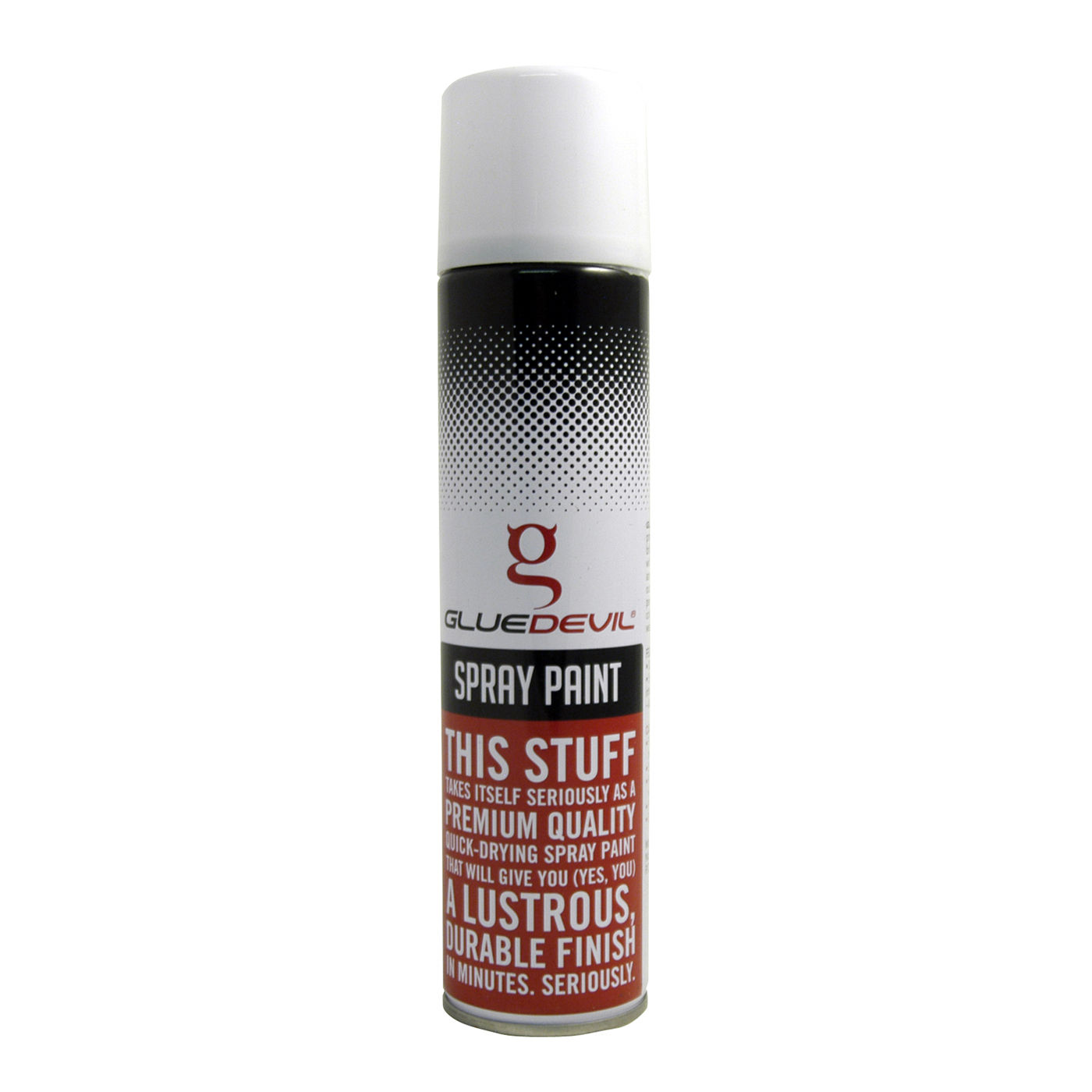 Glue Devil - Spray Paint - Satin White - 300ml - 6 Pack