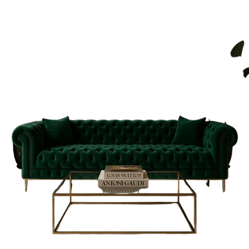 Innofurn-Chesterfield-Inspired 3-Seater Couch