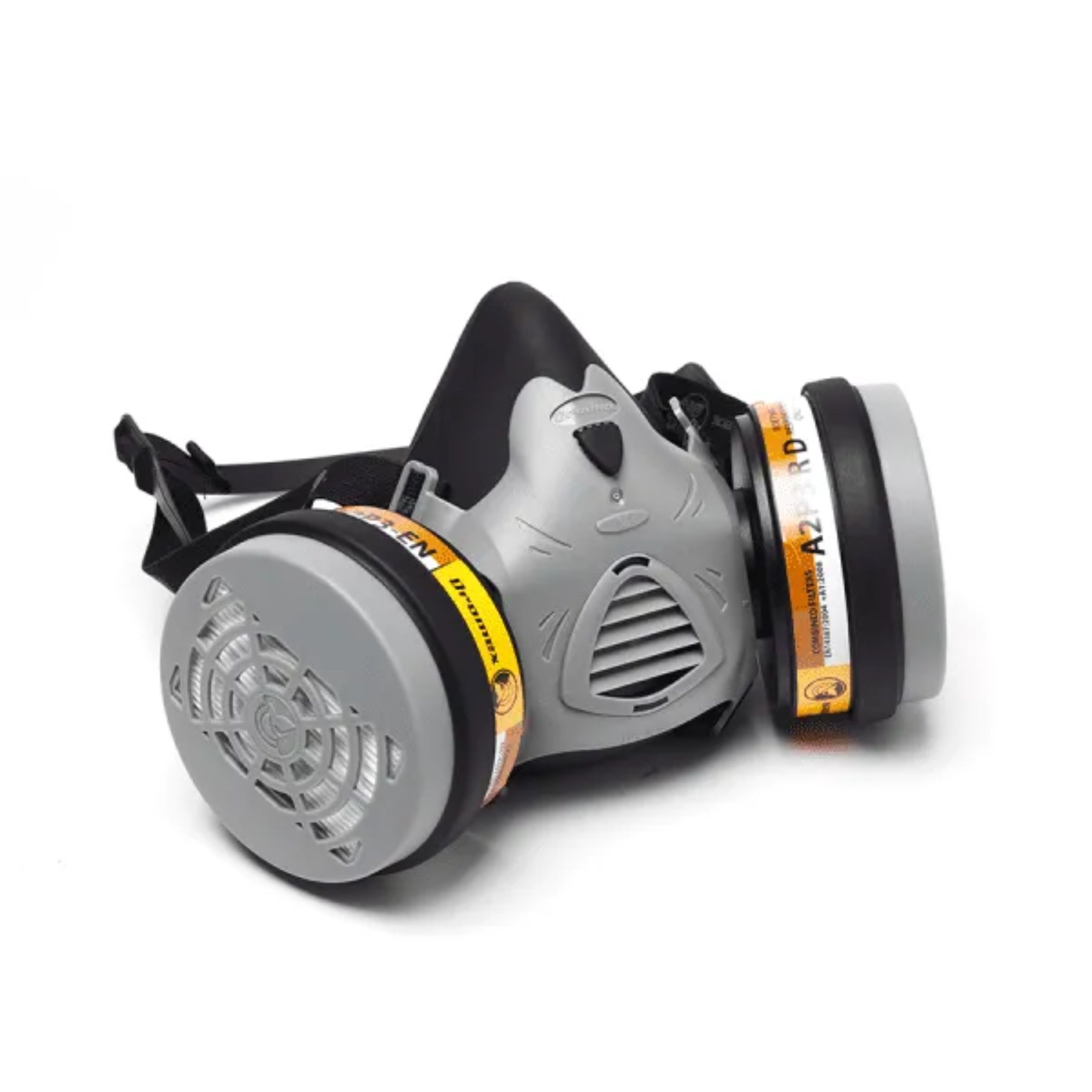 Dromex DH-302 Reusable Half Mask Respirator ABEK1P3 Twin Filters