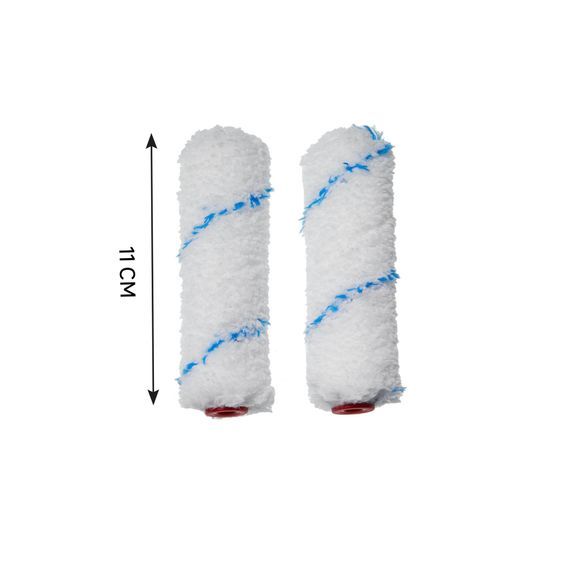 DEXTER  Paint roller sleeves smooth universal 110MM 2 pack 