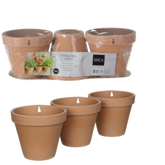 POT TERRA COTTA WALL 15 CM