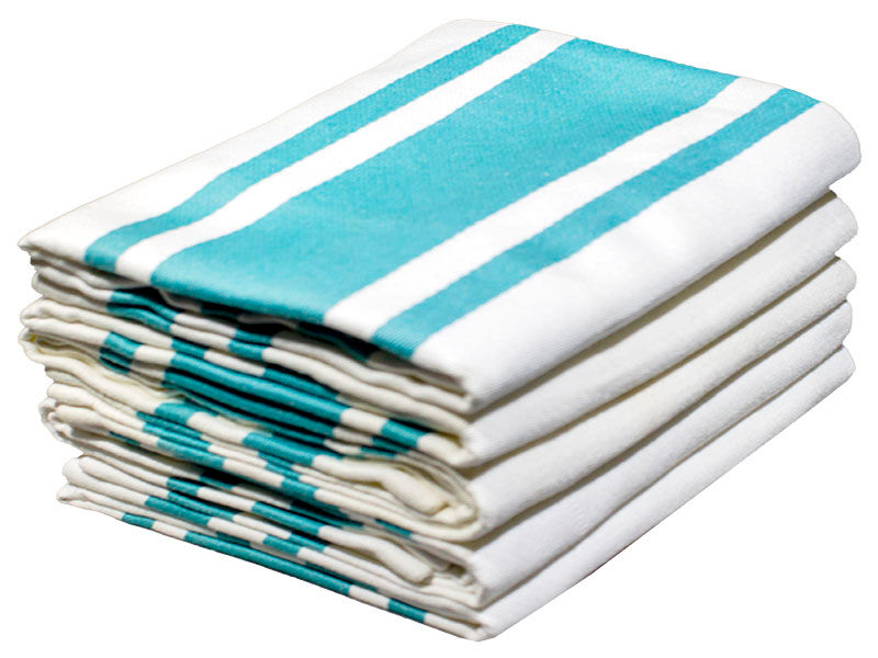 Multipurpose, Easy Fit, Absorbent Kitchen Towel- Design 2024 - 050x080cms - (05 Pc Pack) - Stripe - Gulf Stream