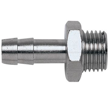 GAV - Hose Adaptor 1/4"M x 6mm Packaged - 8 Pack