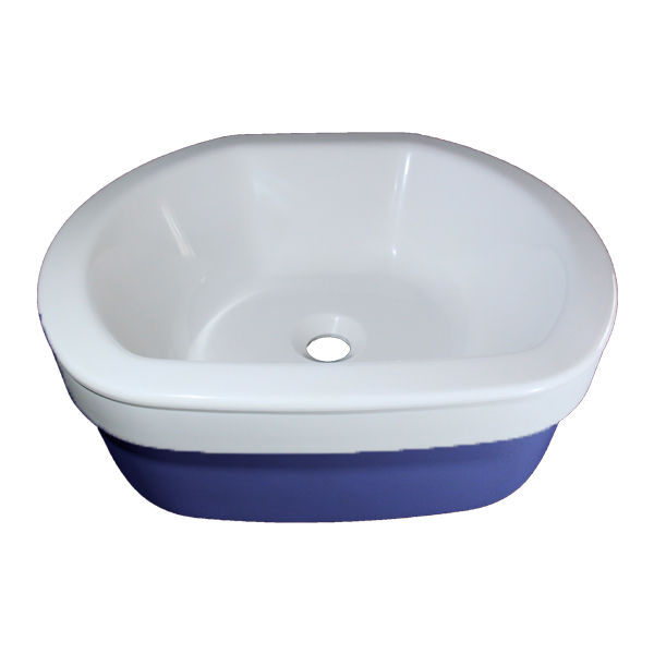 Emineo Abyss Blue Countertop Basin