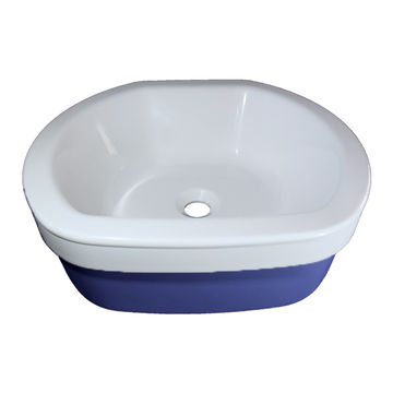 Emineo Abyss Blue Countertop Basin