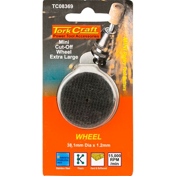 Mini Cut-Off Wheel Extra Large 38.1Mm X 1.2Mm