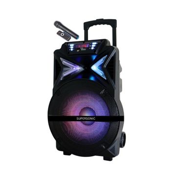 Supersonic 15" Portable Karoake Speaker Trolley Soundcraft Voyager X-AZA