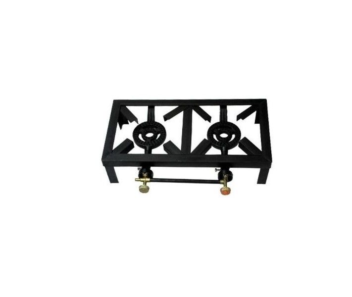 2 Burner Gas Stove 2BGS Stainless Steel Manual Gas Stove with Oven (2 Burners)