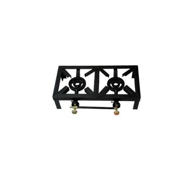 2 Burner Gas Stove 2BGS Stainless Steel Manual Gas Stove with Oven (2 Burners)
