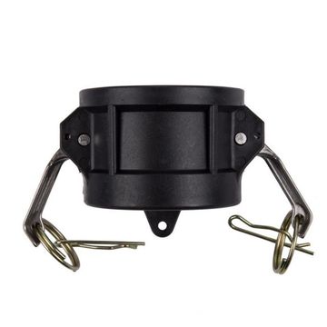 Camlock - Pp Type Dc Female End Cap 100mm - 2 Pack
