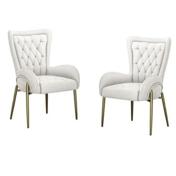 Prestige Home - Set of 2 - Amanda White Dining Chair