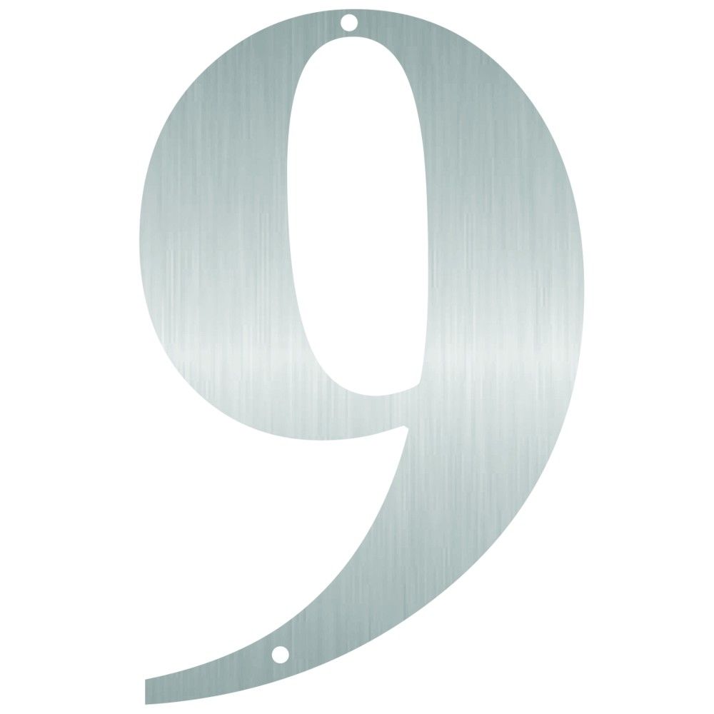 175mm Stainless Steel Numbers 9
